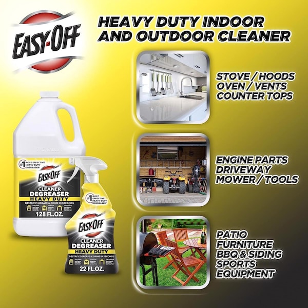 Easy-Off Limpiador Desengrasante Líquido 32 oz - 6233899624