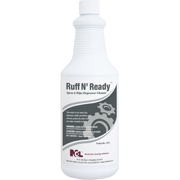 NCL Ruff N' Ready Desengrasante Industrial con Fragancia de Sasafrás 1 qt Líquido - 1071-36