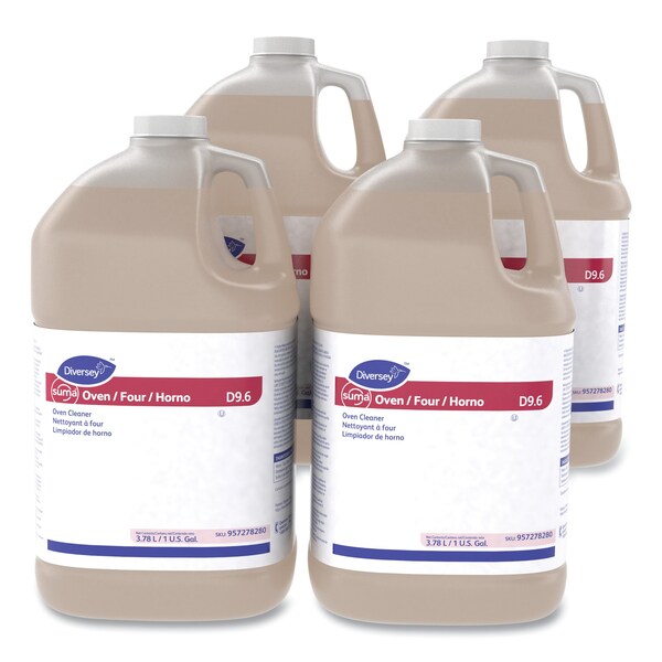 Suma Limpiadores y Detergentes, 1 Galón, Espuma, 4 PK - 957278280