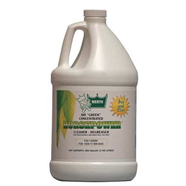 Desengrasante Heavy Duty Werth Sanitary Supply, Envase de 4 Galones, Líquido, Transparente, 4 PK - 1100800