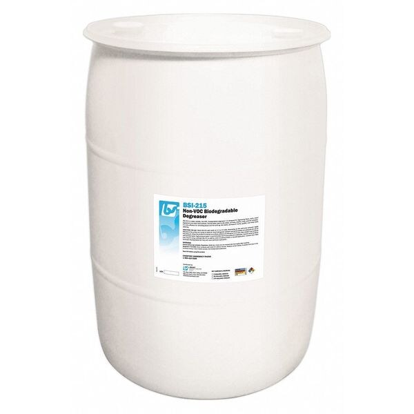 Desengrasante biodegradable sin VOC de Best Sanitizers, tambor de 55 galones, líquido acuoso - BSI2153