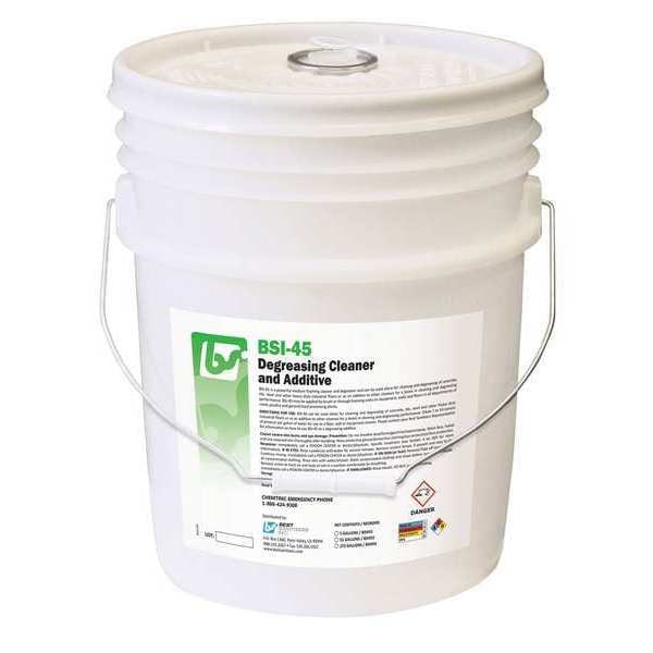 Limpiador desengrasante y aditivo Best Sanitizers, Balde de 5 galones, Espuma, Acuoso - BSI452