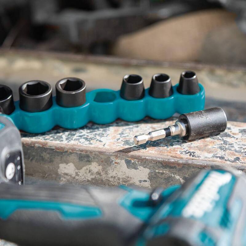 Juego de puntas y dados Makita IMPACT XPS SAE con SA estándar (10 piezas) - E-01672