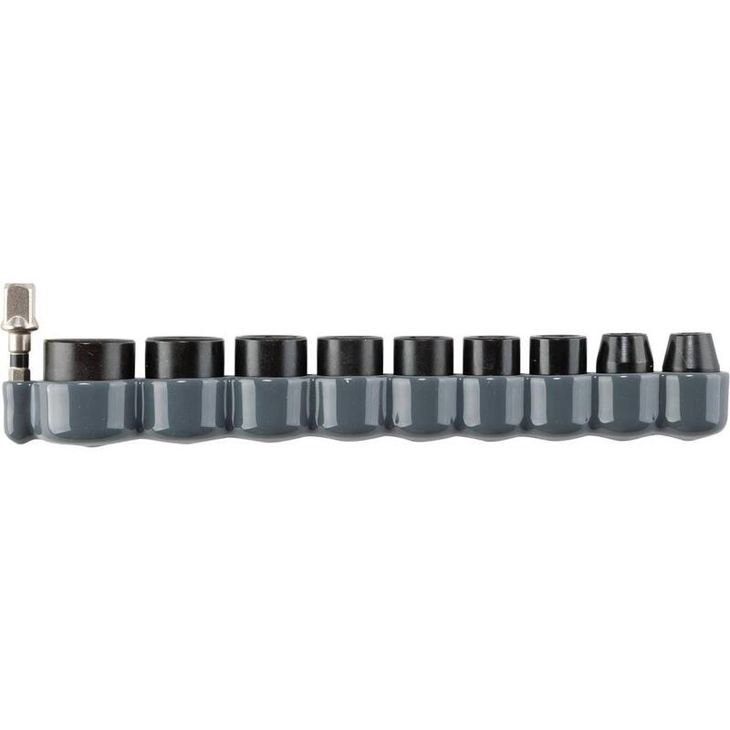 Juego de llaves de vaso Makita IMPACT XPS Métrico con Estándar SA (10 piezas) - E-01688