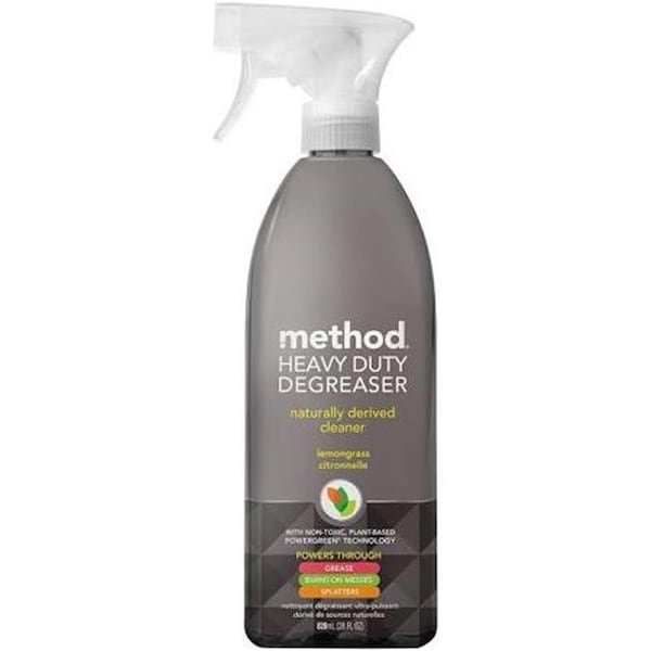 Method Productos PBC 239977 28 oz Desengrasante de Cocina con Botella de Spray de Limoncillo - 239977