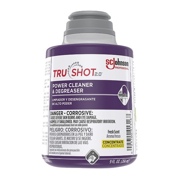 Sc Johnson Professional TruShot 2.0 Limpiador y desengrasante de potencia, cartucho, líquido, 4 PK - 379842