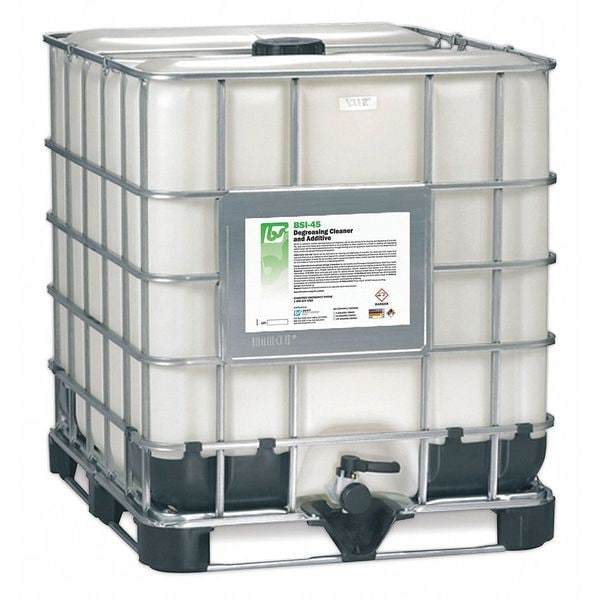 Limpiador desengrasante y aditivo Best Sanitizers, contenedor de 275 galones, espuma acuosa - BSI454