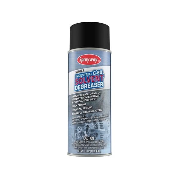Desengrasante solvente industrial Sprayway C-60, 16oz - SW063-1