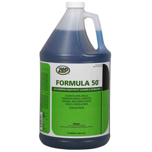 Zep Degreaser, 1 Galón, Líquido, Azul-Verde, 4 PK - 085924