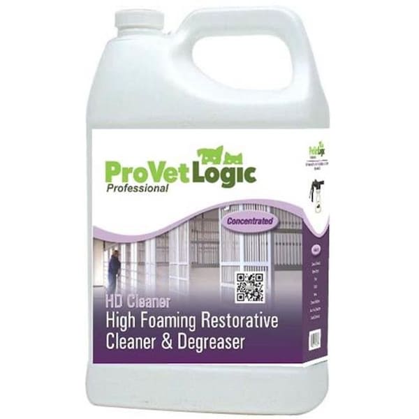 ProVetLogic V16-14MN Limpiador de alta espuma y desengrasante restaurador Pack 4; 1 galón Botellas EZ Pour - V16-14MN