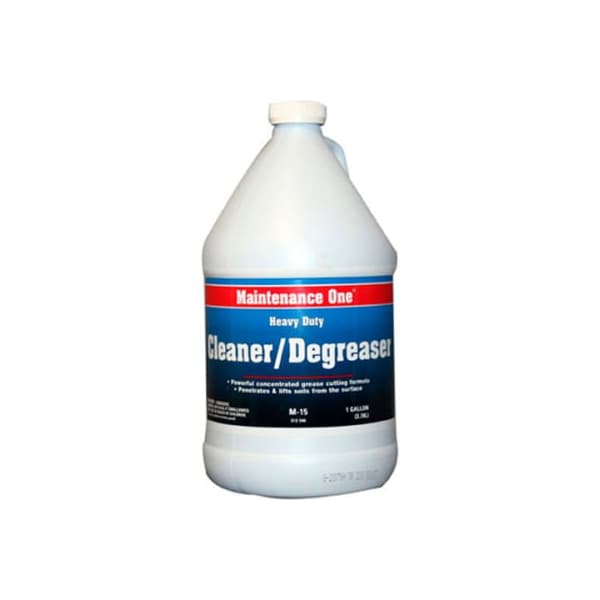 General Paint Maintenance One Limpiador/Degrasante Resistente, Botella de 1 Galón - 513546