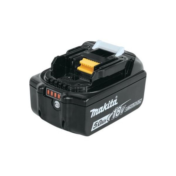 Makita Makita LXT Power Tool Battery, 5.0Ah, Lithium-Ion, 18V, 45 Min Charge Time - BL1850B