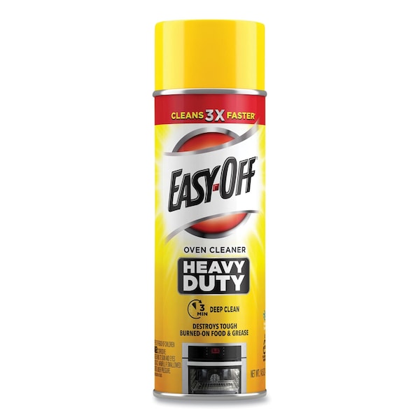 Desengrasante y Limpiador para Horno Resistente Easy-Off, Lata de Aerosol de 14.5 oz, Espuma, 12 unidades - 62338-87979