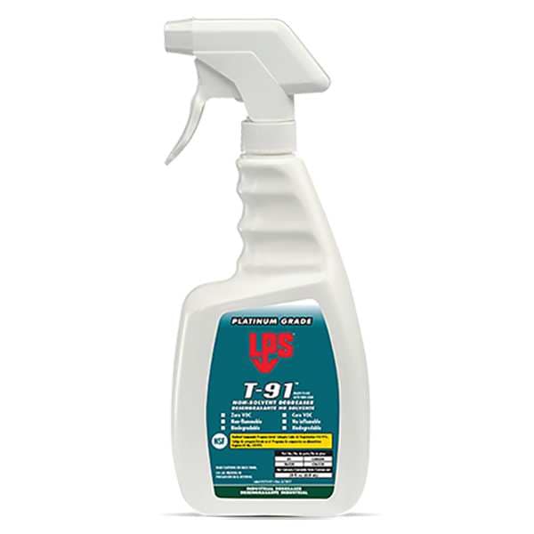 Limpiador y desengrasante multiusos Lps, botella de spray de 28 oz, líquido, incoloro a amarillo claro - 06328