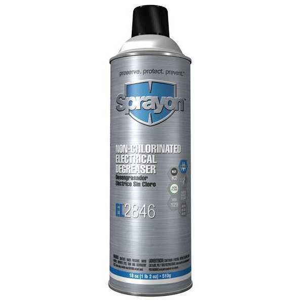 Desengrasante Eléctrico en Aerosol Sprayon, lata de 18 oz, líquido - S20846000