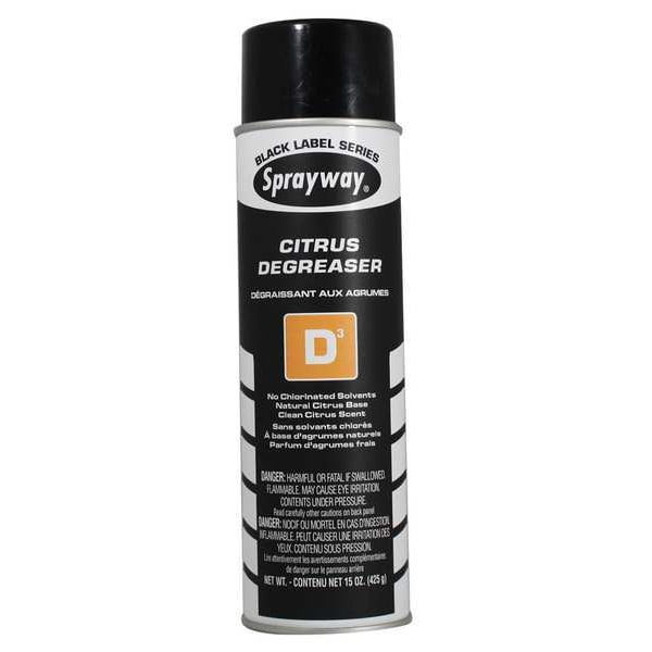 Desengrasante en aerosol Sprayway, 15 oz, líquido, incoloro - SW286