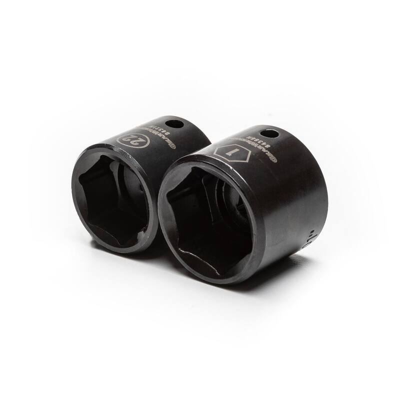 Set de Llaves de Impacto Maestras Estándar y Profundas SAE/Métricas de 6 Puntas GEARWRENCH de 1/4 pulg. x 3/8 pulg. y 1/2 pulg. Drive (209 Piezas) - 89072