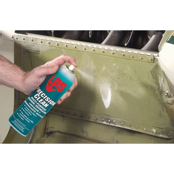 Desengrasante en aerosol Lps, 18 oz, líquido, color verde - 02720