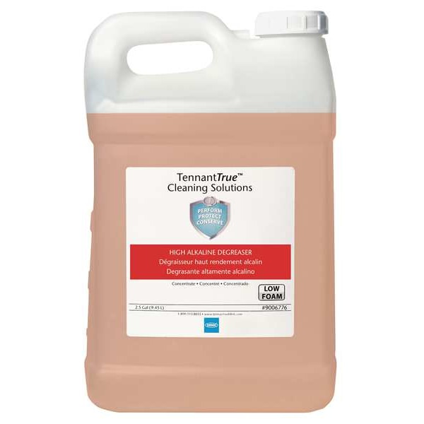Tennant Desengrasante, Envase de 2.5 Galones, Líquido, Rojo, 2 PK - 9006776