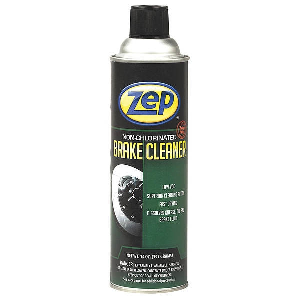Limpiador y desengrasante para motores Zep, lata de aerosol de 14 oz, líquido, incoloro, paquete de 12 - 1047993