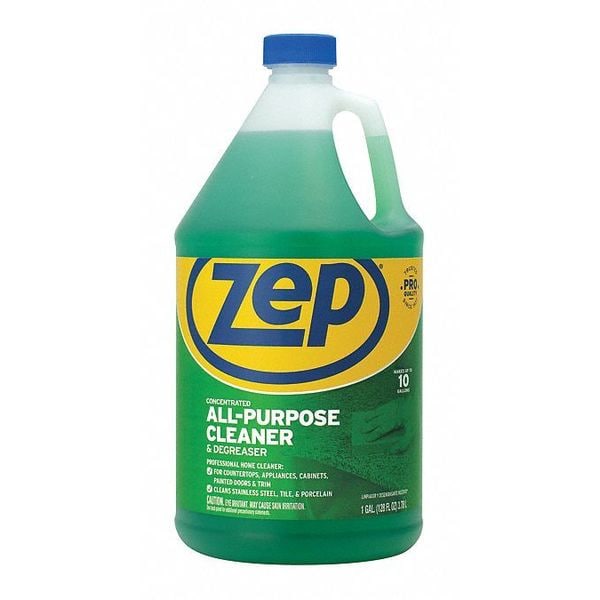 Limpiador/Desengrasante Zep, Botella de 1 Galón, Líquido, Verde, 4 PK - ZU0567128