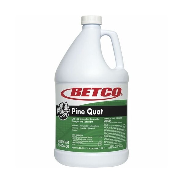 Limpiador/Desinfectante Betco, pH Neutro, 1 Galón, Verde, 4PK - BET3040400CT