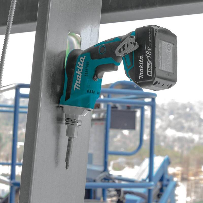 Juego de destornillador inalámbrico para paneles de yeso Makita 18V 5.0Ah LXT de iones de litio sin escobillas - XSF03T