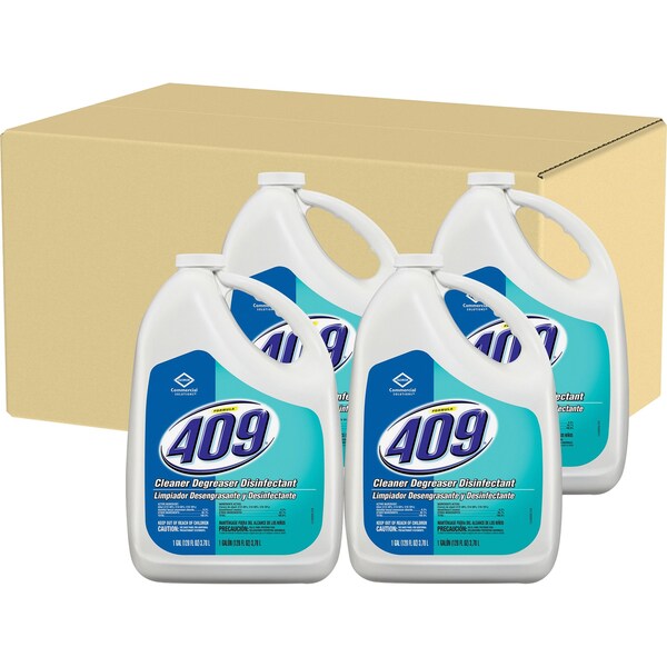 Recarga de Desinfectante Desengrasante Limpiador Clorox Formula 409, 128 fl oz (4 quart) Transparente, 4 PK - CLO35300CT