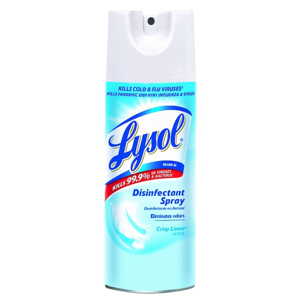 Lysol Desinfectante en Aerosol Aroma Lino Fresco 12.5 oz 1 un - 1920074186