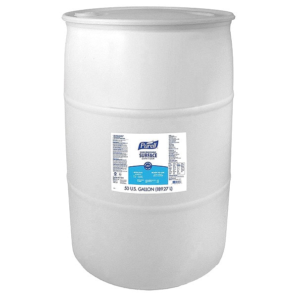 Purell Desinfectante y Sanitizante, Tambor de 50 galones, Aroma Ligero de Cítricos - 5047-01