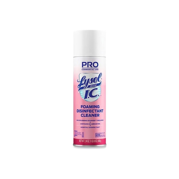 Aerosol desinfectante Lysol IC en espuma, capacidad de 24 oz, paquete de 12 - 36241-95524