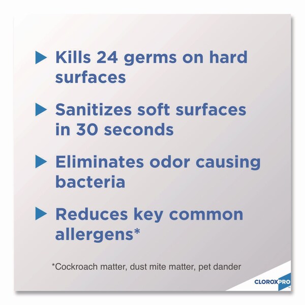 Clorox Limpiadores y Detergentes, Lata de aerosol de 14 oz, Cítricos, 12 unidades - CLO 31043