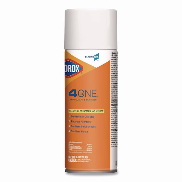 Clorox Limpiadores y Detergentes, Lata de aerosol de 14 oz, Cítricos, 12 unidades - CLO 31043