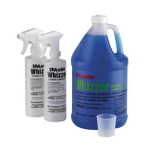 Limpiador y desinfectante Whizzer, Botella de 1 galón, Sin fragancia, Transparente - 230201