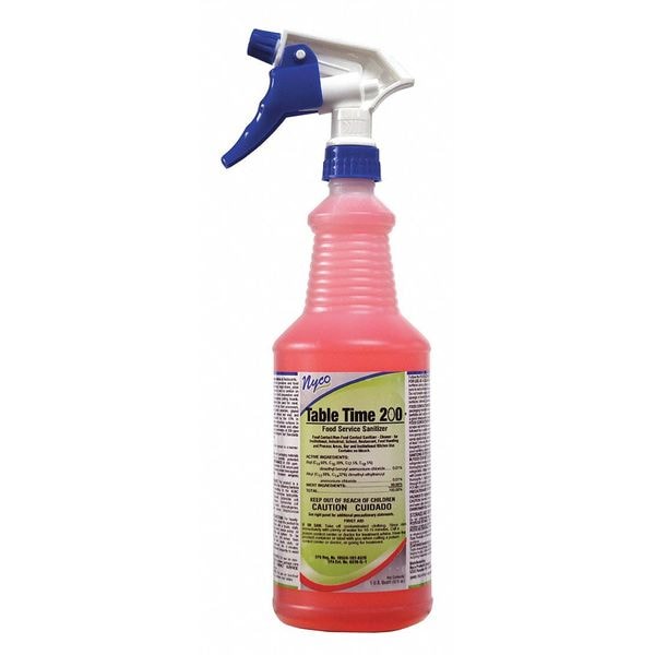 Sanitizante para Servicio de Alimentos Table Time 200 RTU, 1 qt., PK6, 6 PK - NL770-Q6W2