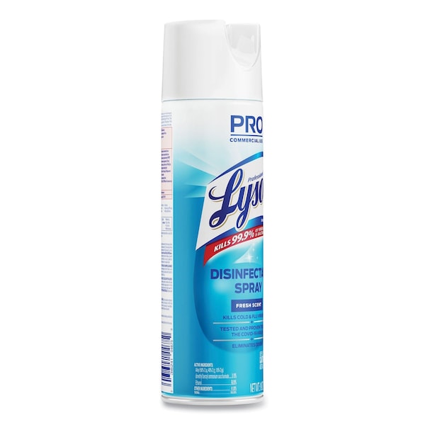 Lysol Limpiadores y Detergentes, Aerosol en Spray, Fresco - 36241-04675