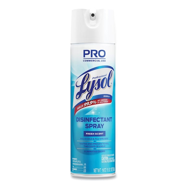 Lysol Limpiadores y Detergentes, Aerosol en Spray, Fresco - 36241-04675