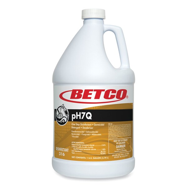Betco Limpiadores y Detergentes, Botella, Aroma a Limón, Paquete de 4 - 3160400