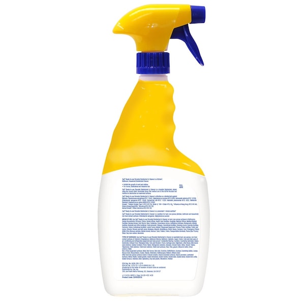 Zep Zep Limpiador desinfectante para baños sin aroma 32 oz 1 pk - ZUPRXDC32