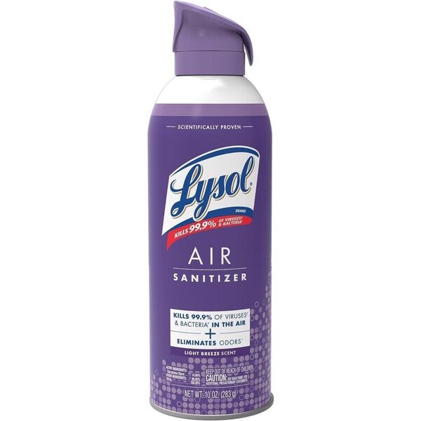 Lysol Desinfectante de Aire con aroma a Brisa Ligera 10 oz 1 paq - 1920099394