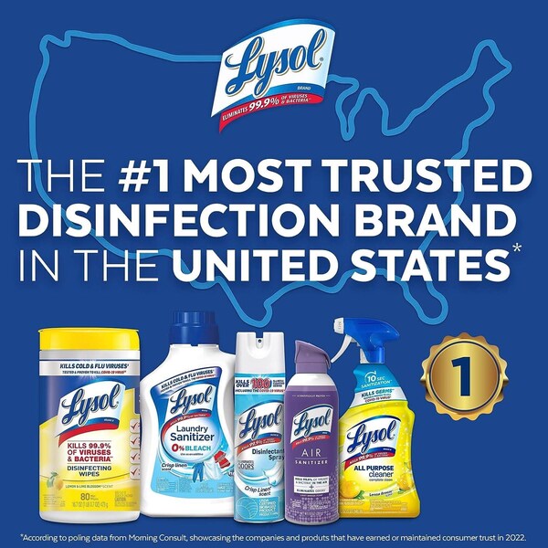 Lysol Desinfectante de Aire con aroma a Brisa Ligera 10 oz 1 paq - 1920099394