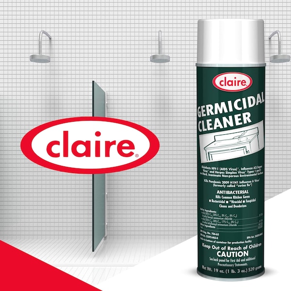 Limpia y desinfecta Sprayway Germicidal, 20 oz. Lata de aerosol, sin aroma - CL873