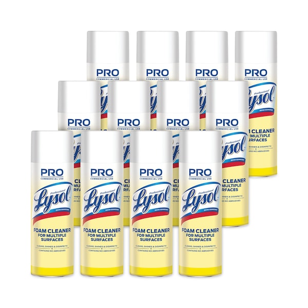 Limpiador espumoso desinfectante Lysol, 24 oz. Aerosol, Fresco - 36241-02775