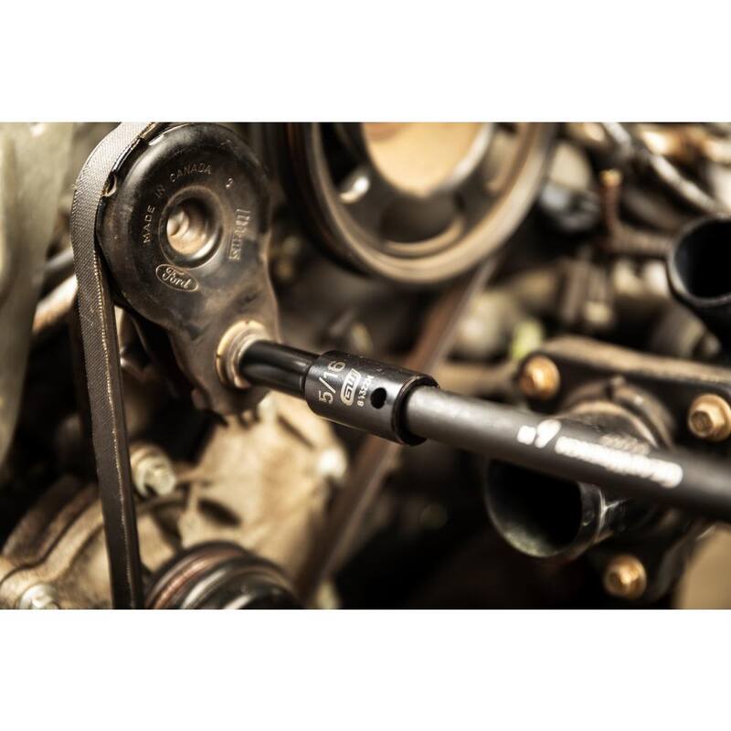 Juego de llaves de impacto estándar y profundo de 3/8 pulgadas de 6 puntos SAE/métrico GEARWRENCH (44 piezas) - 84916N