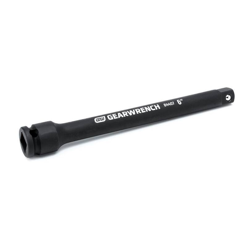 Juego de llaves de impacto estándar y profundo de 3/8 pulgadas de 6 puntos SAE/métrico GEARWRENCH (44 piezas) - 84916N