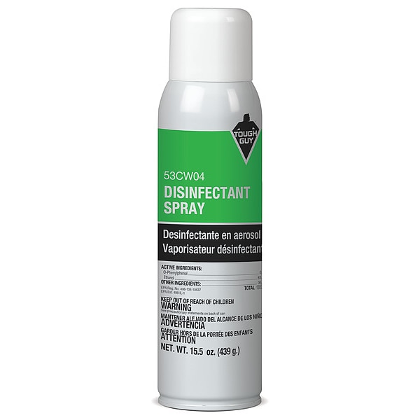 Desinfectante Tough Guy, lata de aerosol de 20 oz, floral - 53CW04