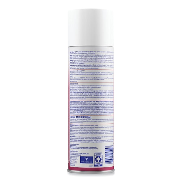 Lysol Limpiador y Desinfectante, Lata de Aerosol de 24 oz, Fresco, Paquete de 12 - REC95524
