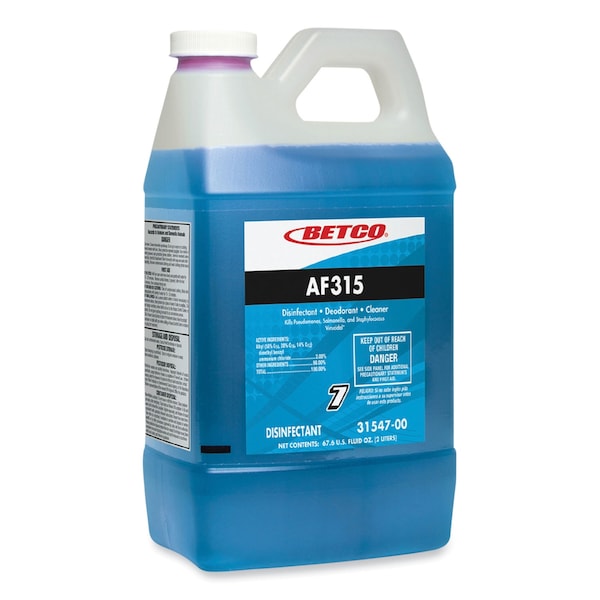 Limpiadores y Detergentes Betco, Botella, Cítrico Floral, 4 PK - 3154700