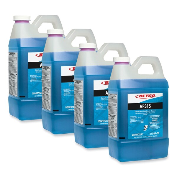 Limpiadores y Detergentes Betco, Botella, Cítrico Floral, 4 PK - 3154700