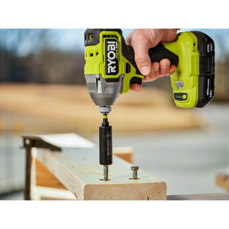 RYOBI Juego de 4 piezas de enchufes de impacto SAE de 3/8 de pulgada - A13401